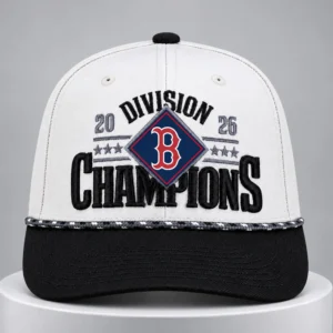 red sox 2026 al east division champions locker room hat