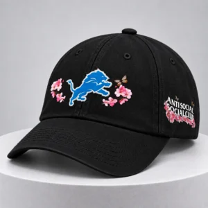 assc x detroit lions cherry blossoms hat