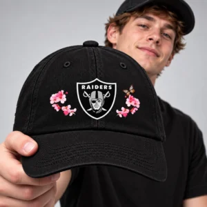 assc x raiders cherry blossoms hat1