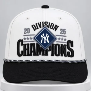 ny yankees 2026 al east champions locker room hat