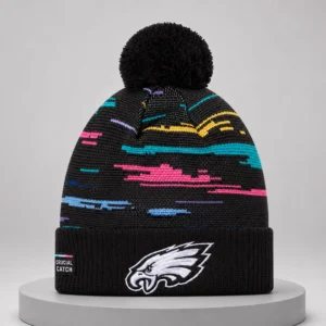 philadelphia eagles 2026 crucial catch cuffed knit hat