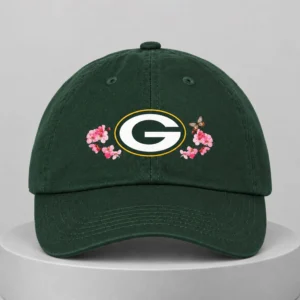 assc x green bay packers cherry blossoms hat1