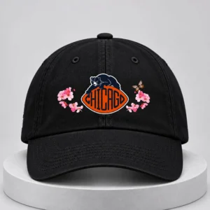 assc x chicago bears cherry blossoms hat1