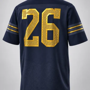 armour 26 navy notre dame fighting irish 2026 shamrock series football jersey1