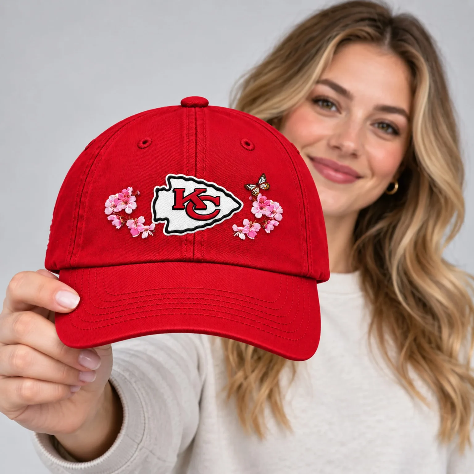 assc x chiefs cherry blossoms hat2