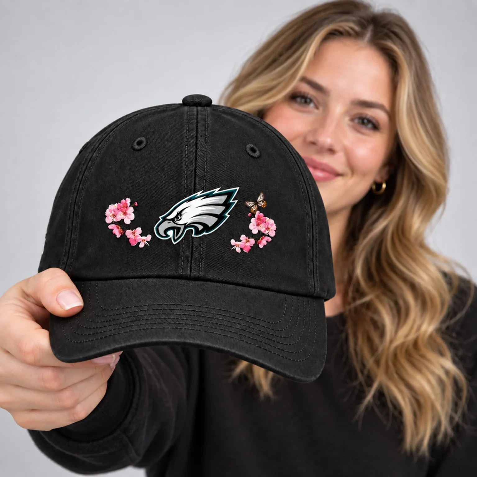 assc x philadelphia eagles cherry blossoms hat2