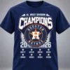 astros 2017 2026 al west champions shirt