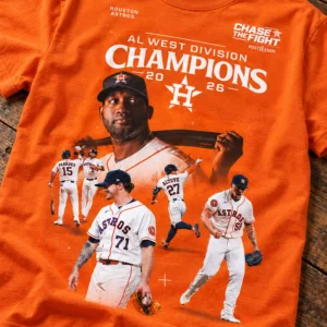 astros al west division champions chase the fight shirt1