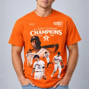 astros al west division champions chase the fight shirt2