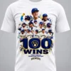 brewers 100 wins brew lieve it shirt