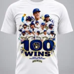 Brewers 100-Wins Brew-Lieve It Shirt