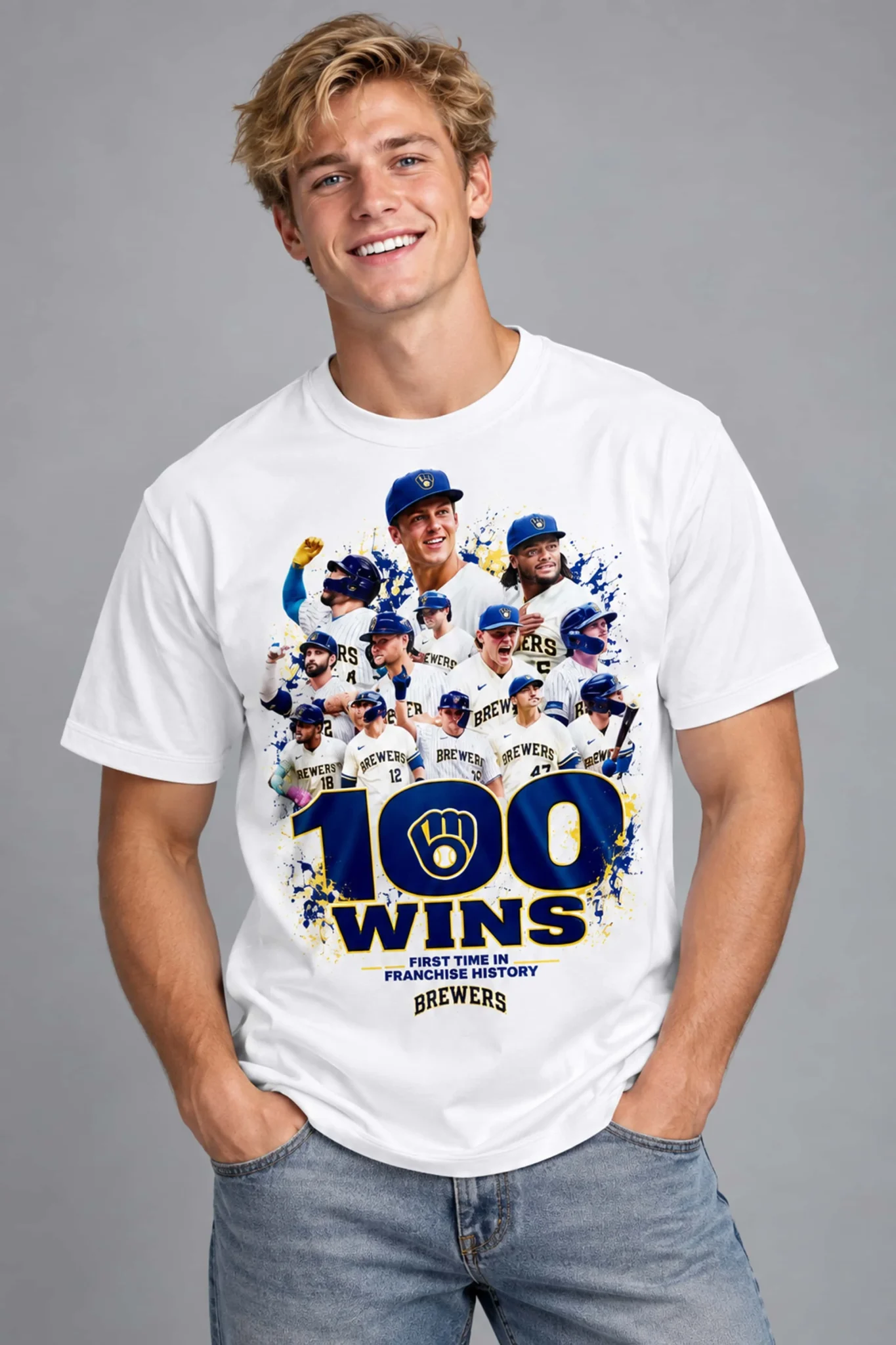 brewers 100 wins brew lieve it shirt2 brewers 100 wins brew lieve it shirt2
