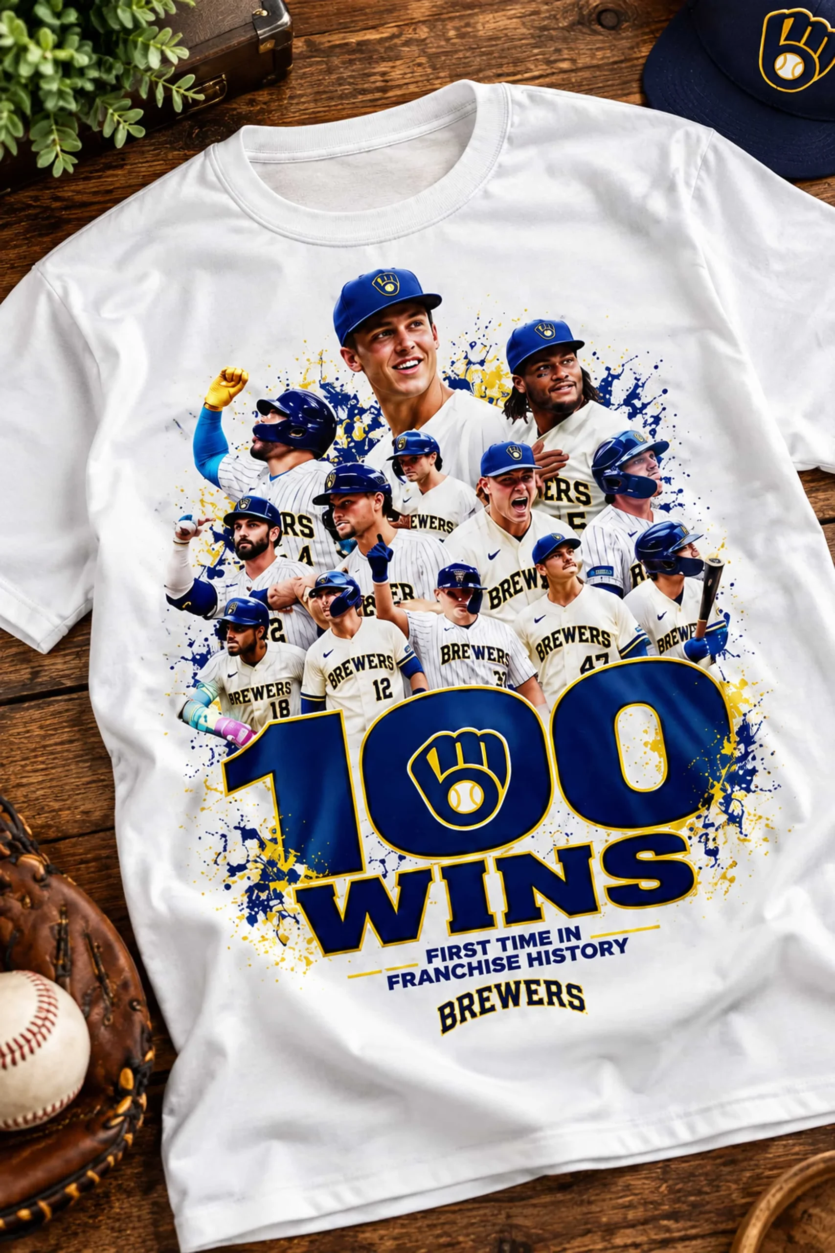 Brewers 100-Wins Brew-Lieve It Shirt 3 brewers 100 wins brew lieve it shirt3