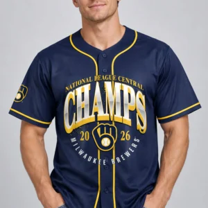 brewers nl central champions 4 peat 2026 jersey2