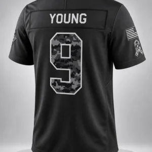 bryce young panthers 2026 salute to service jersey2