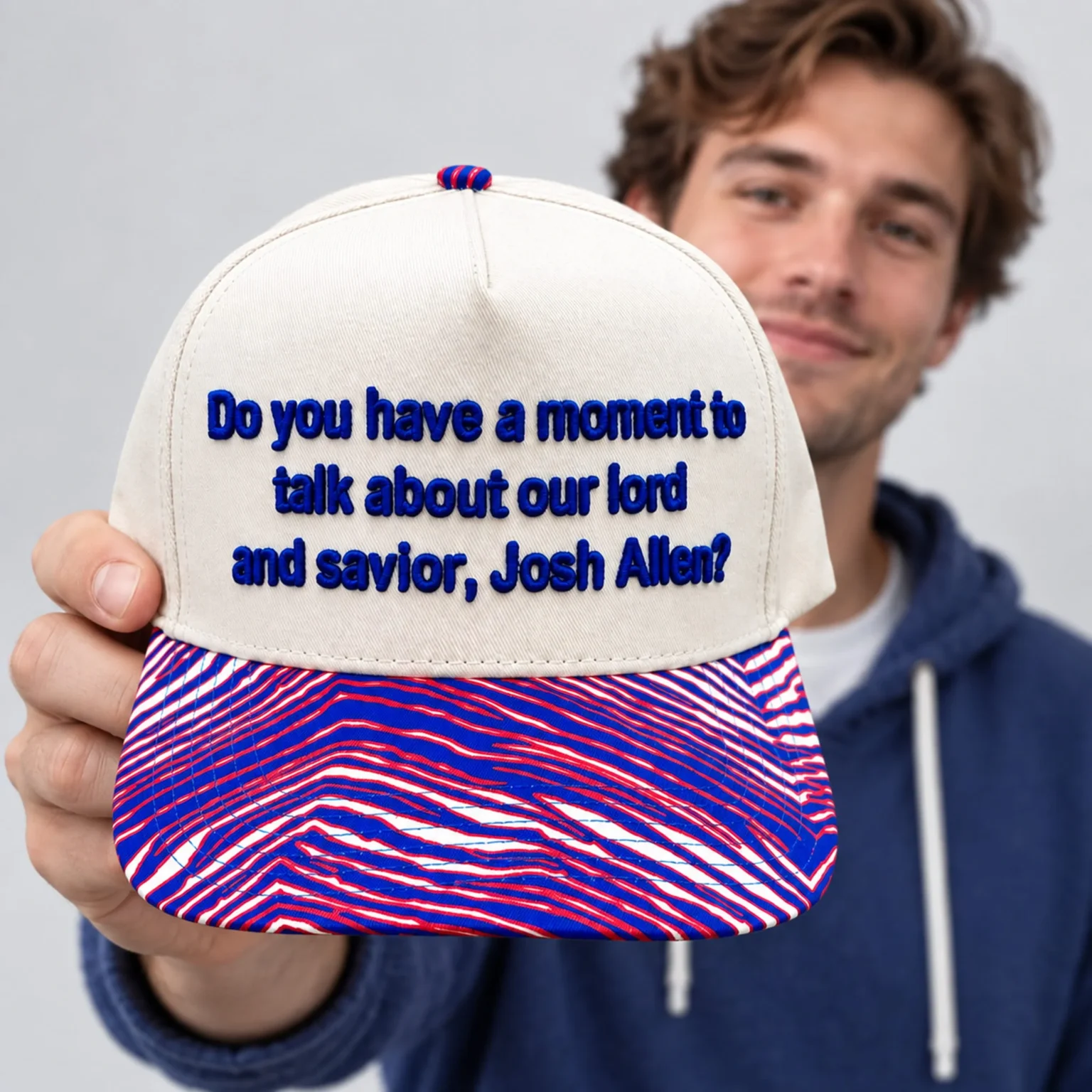 do you have a moment to talk about our lord and savior josh allen hat2