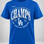 Dodgers 2026 NL West Division Champions Locker Room Shirt