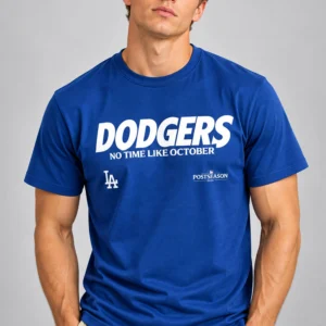 dodgers no time like october 2026 postseason shirt2