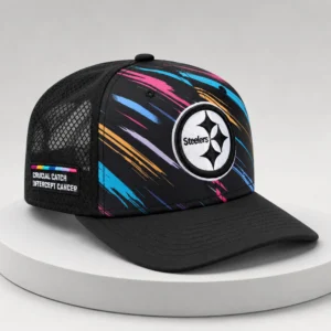 steelers crucial catch intercept cancer 2026 trucker cap2