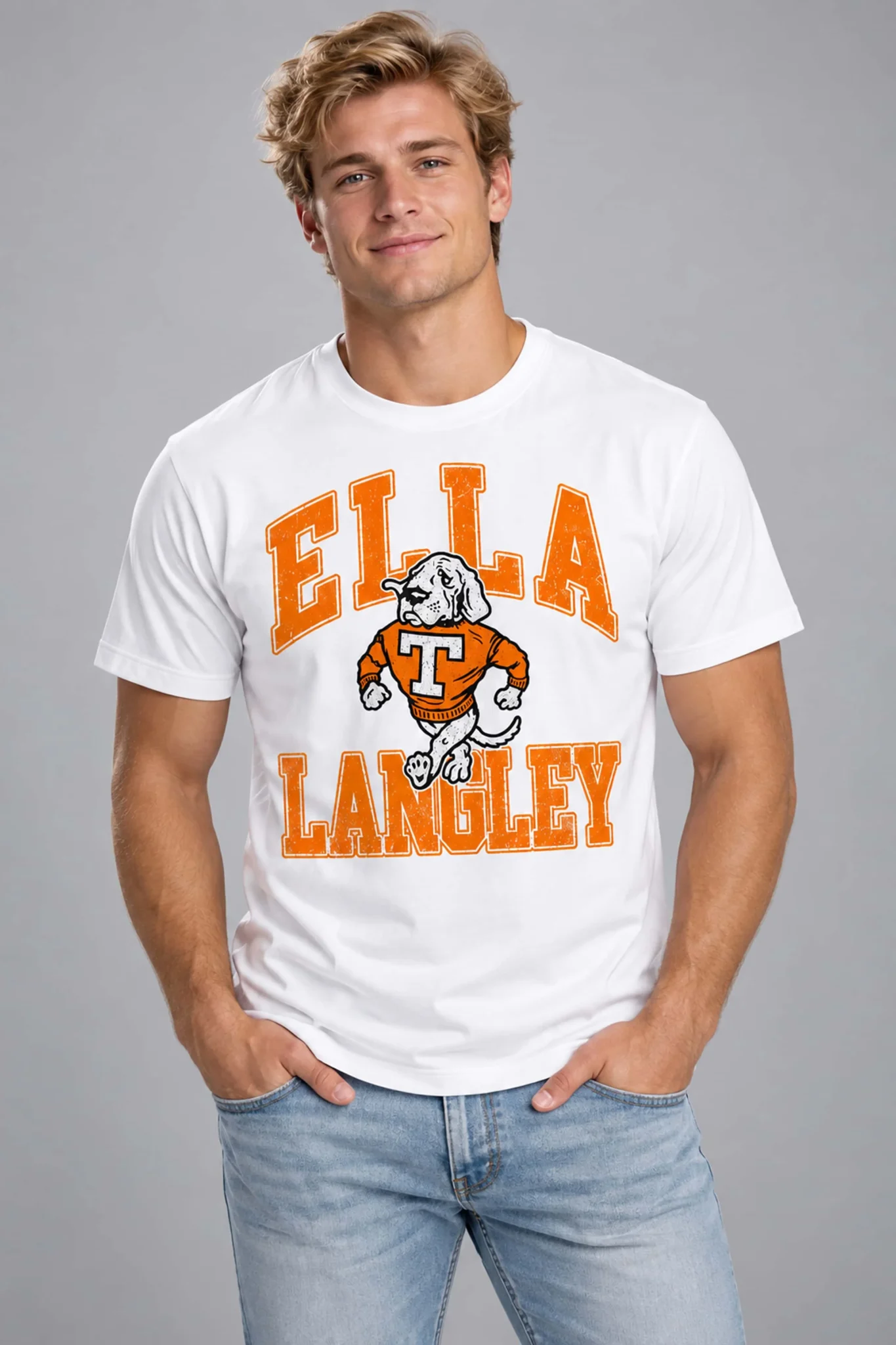 ella langley choosin knoxville tennessee volunteers shirt3