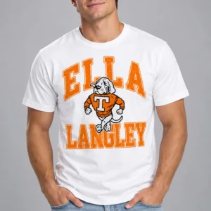 ella langley choosin knoxville tennessee volunteers shirt3
