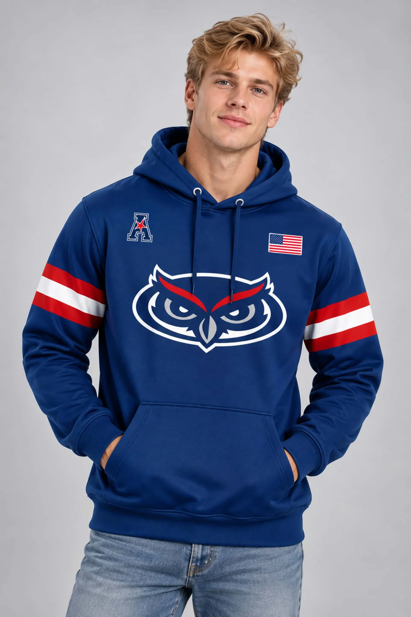 florida atlantic owls 2026 american threads hoodie3