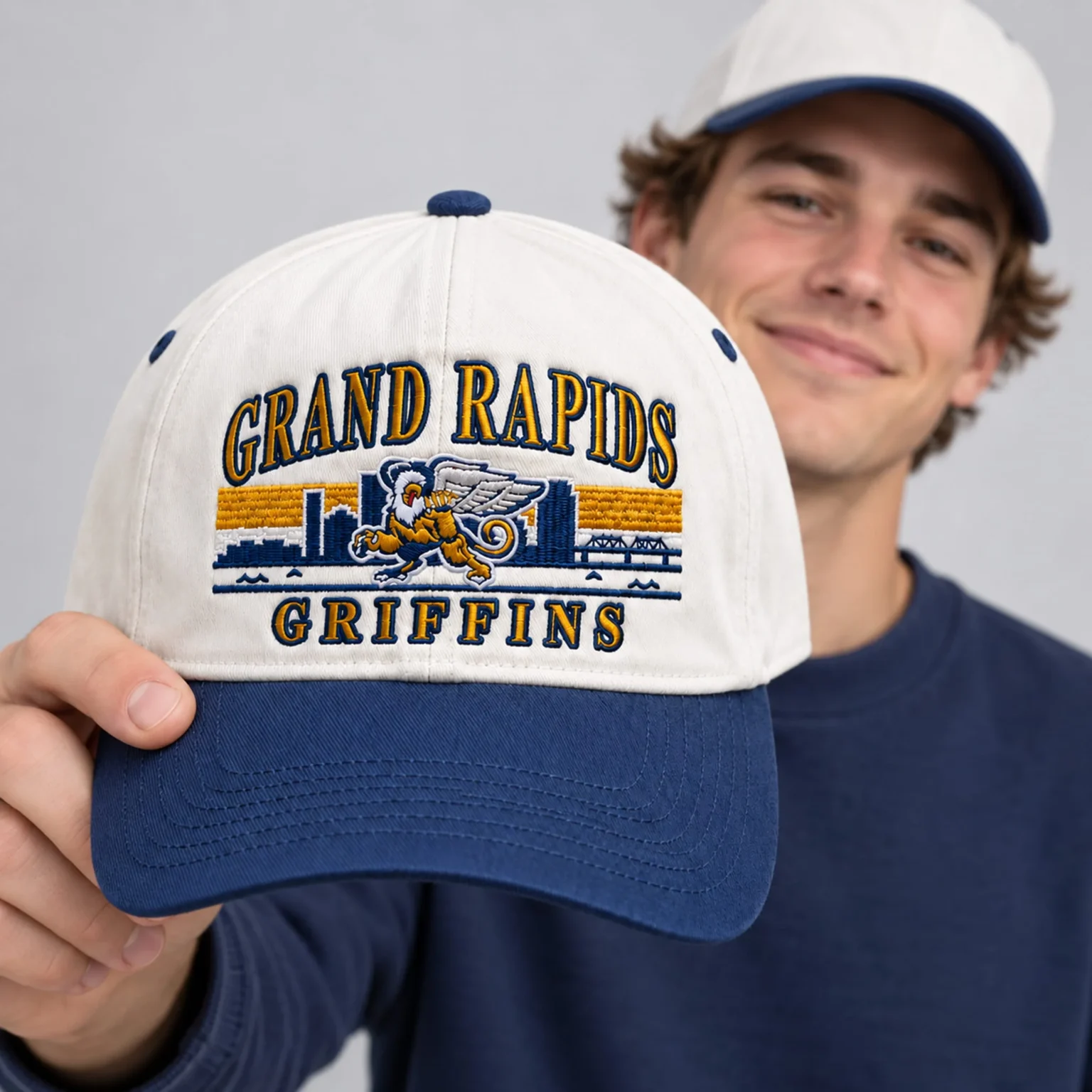 grand rapids griffins retro hat2