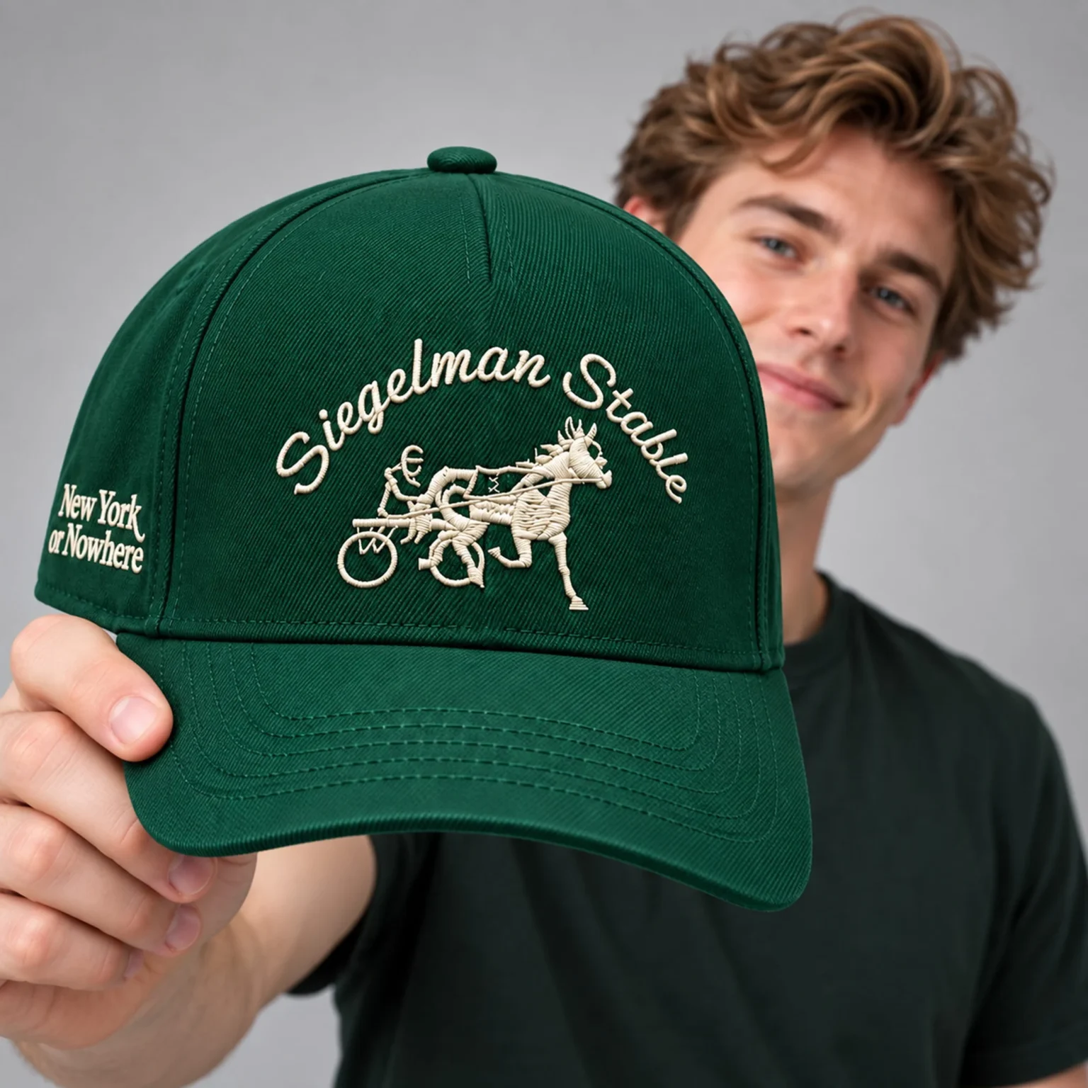 jalen brunson siegelman stable green hat1
