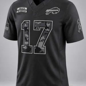 josh allen black bills 2026 salute to service jersey2