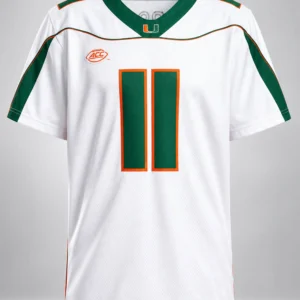 ken dorsey hurricanes 2001 national championship white jersey