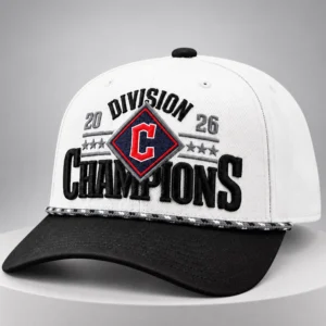 2026 guardians al central division champions locker room hat1