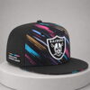 las vegas raiders crucial catch intercept cancer 2026 snapback hat