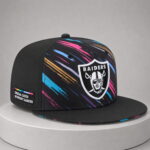Raiders Crucial Catch Intercept Cancer 2026 Snapback Hat