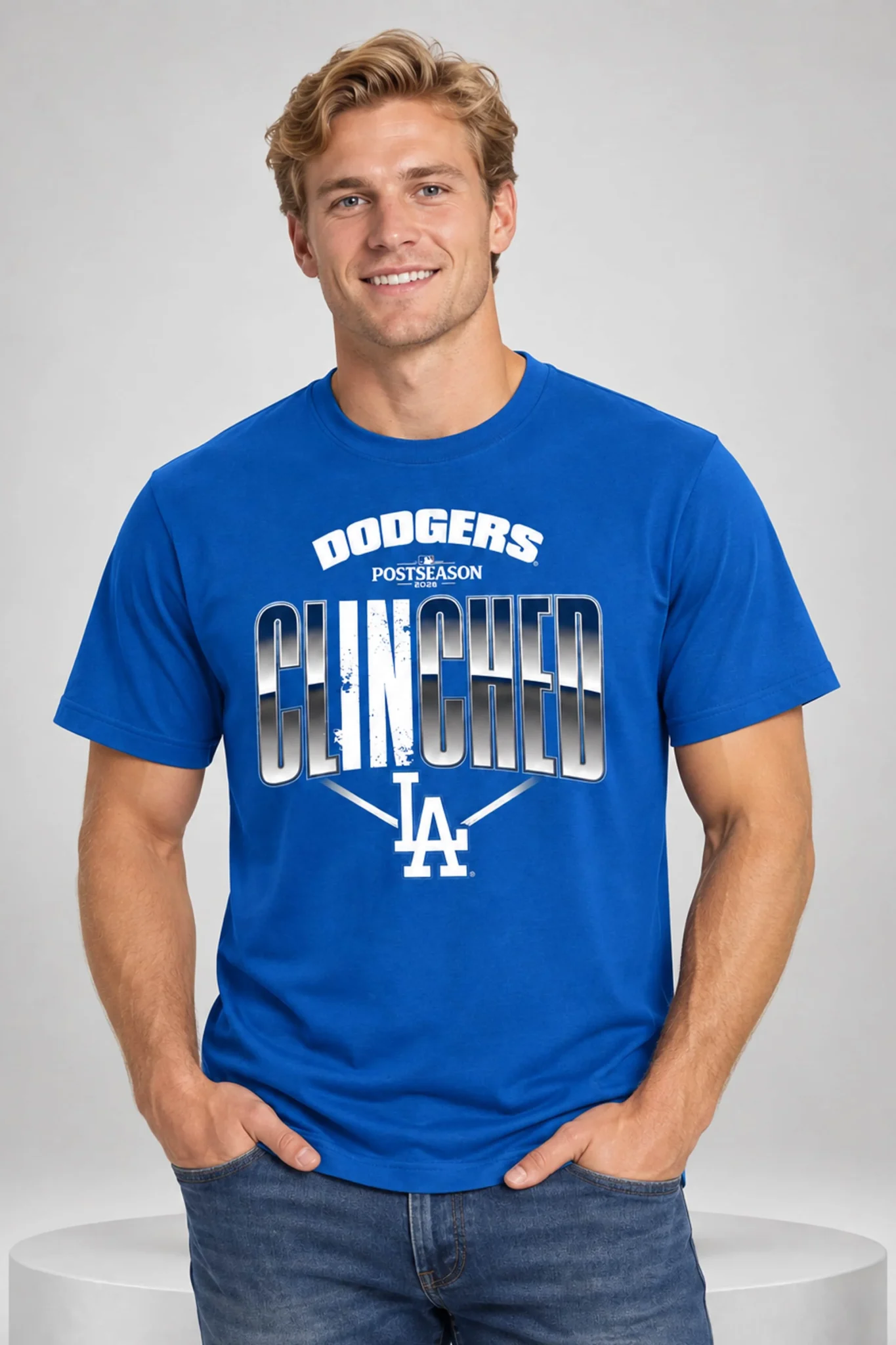 los angeles dodgers 2026 postseason locker room t shirt2