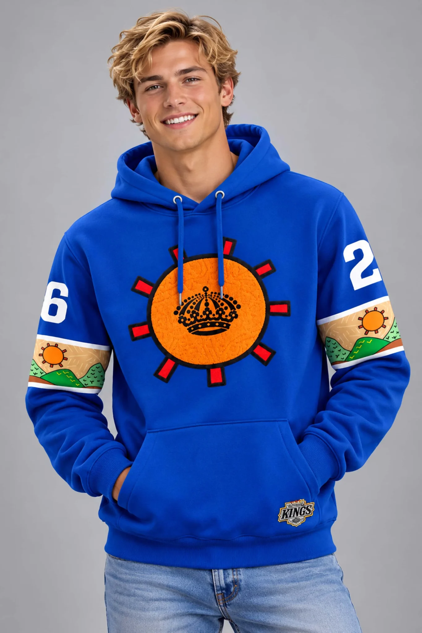 los angeles kings x salvadoran heritage night 2026 hoodie2