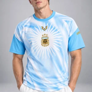 messi farewell argentina 2026 pre match shirt2