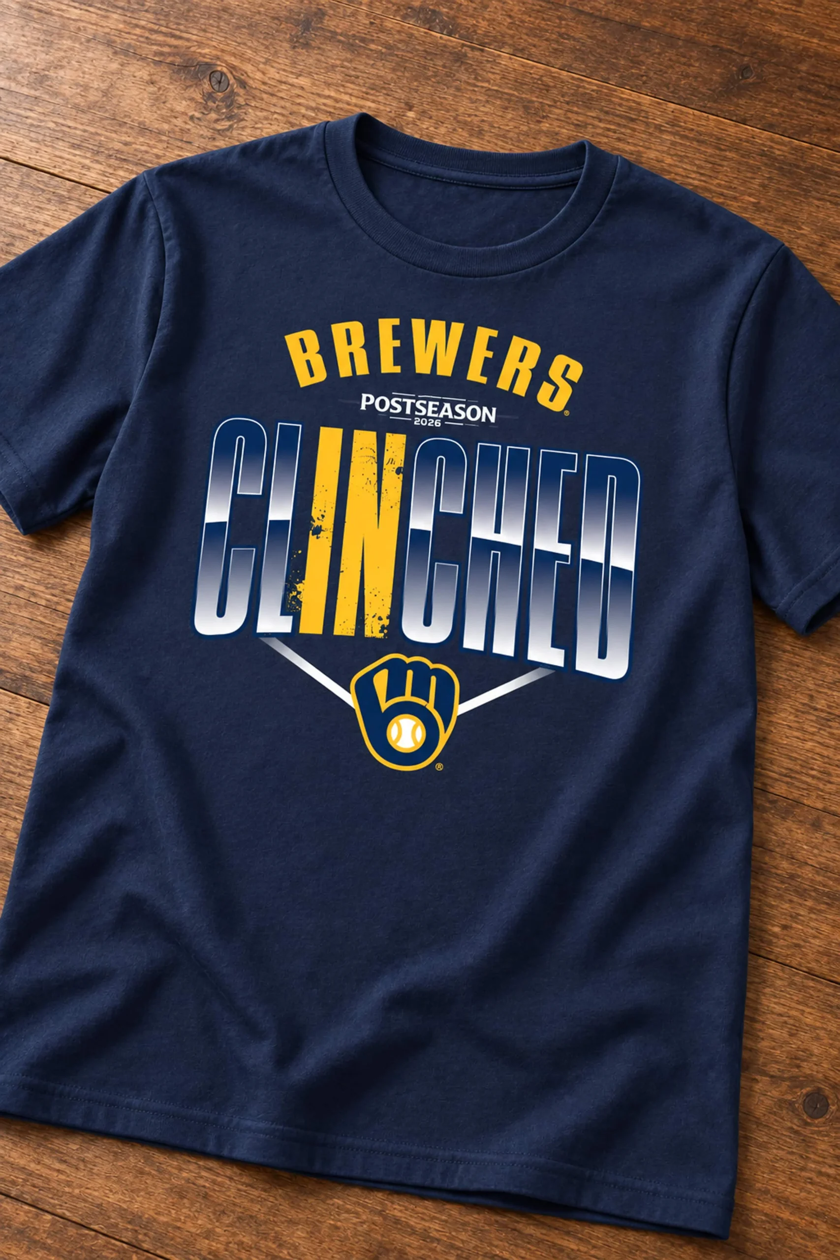 Milwaukee Brewers 2026 Postseason Locker Room T-Shirt 2 milwaukee brewers 2026 postseason locker room t shirt1
