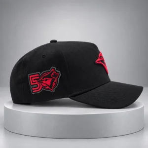 bat jays toronto blue jays 50th anniversary hat1
