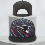 NE Patriots Crucial Catch Intercept Cancer 2026 Snapback Hat