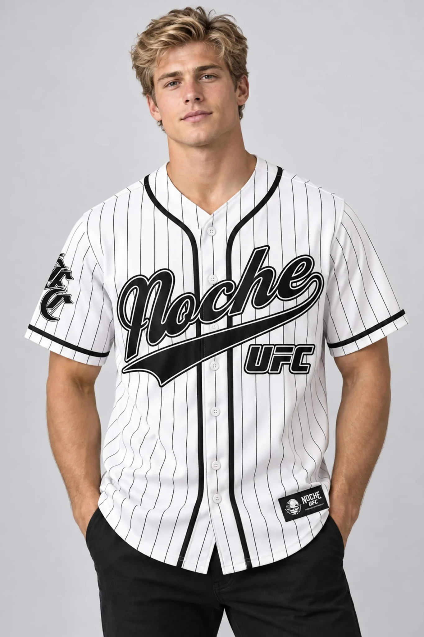 noche ufc 2026 baseball jersey1