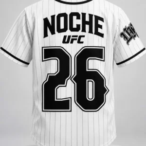 noche ufc 2026 baseball jersey2