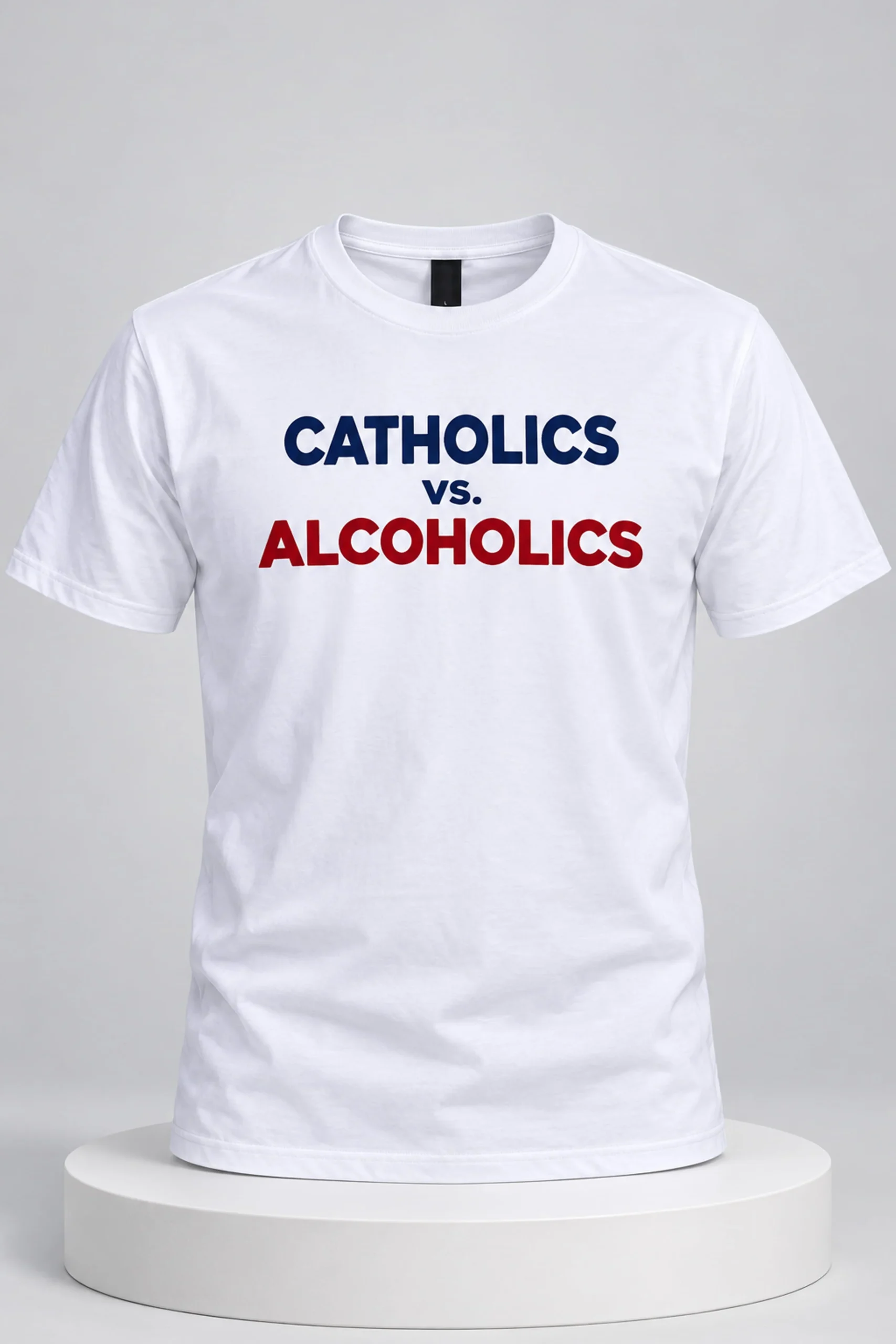 Notre Dame Catholics vs Alcoholics Shirt 1 notre dame catholics vs alcoholics shirt