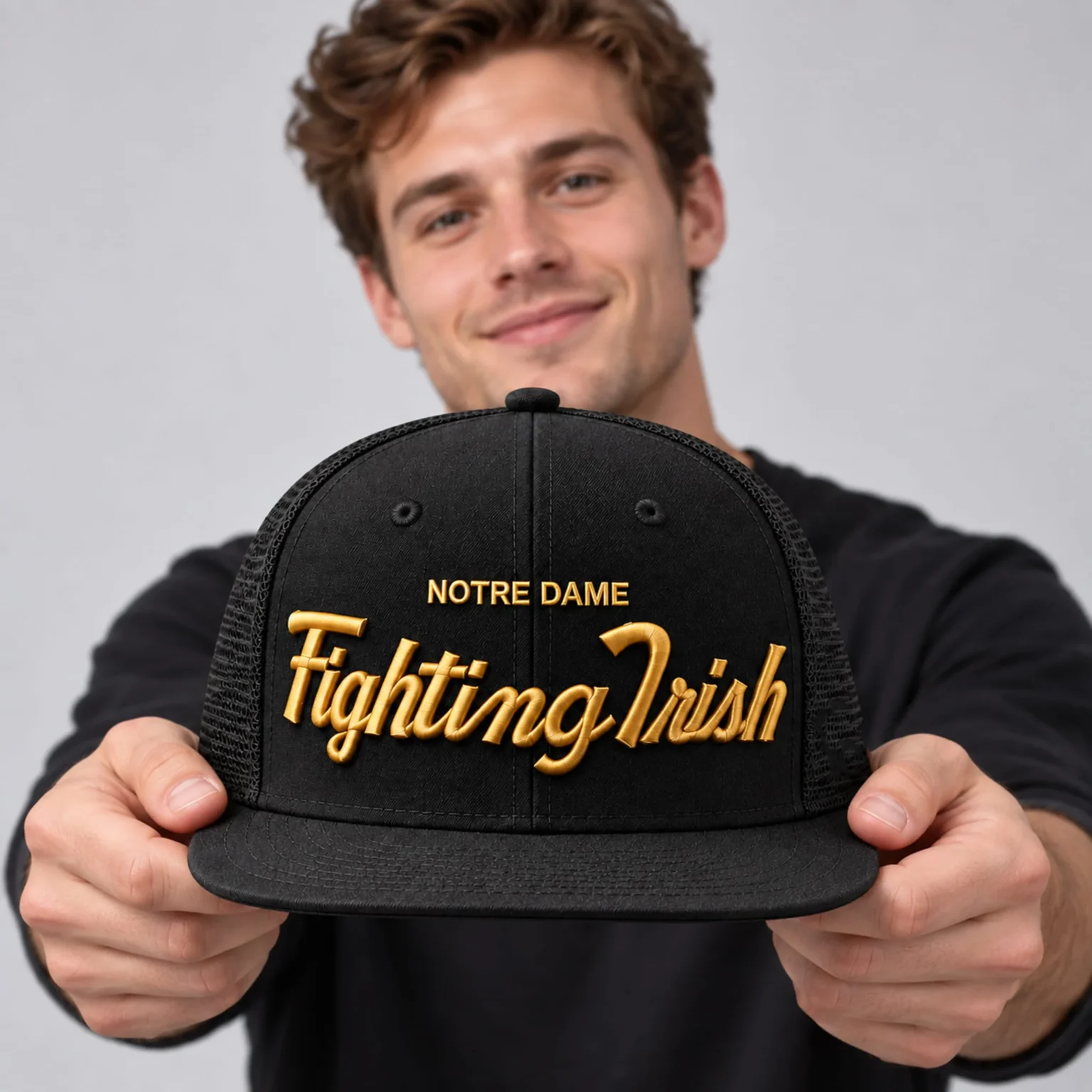 notre dame fighting irish 2026 shamrock series hat1