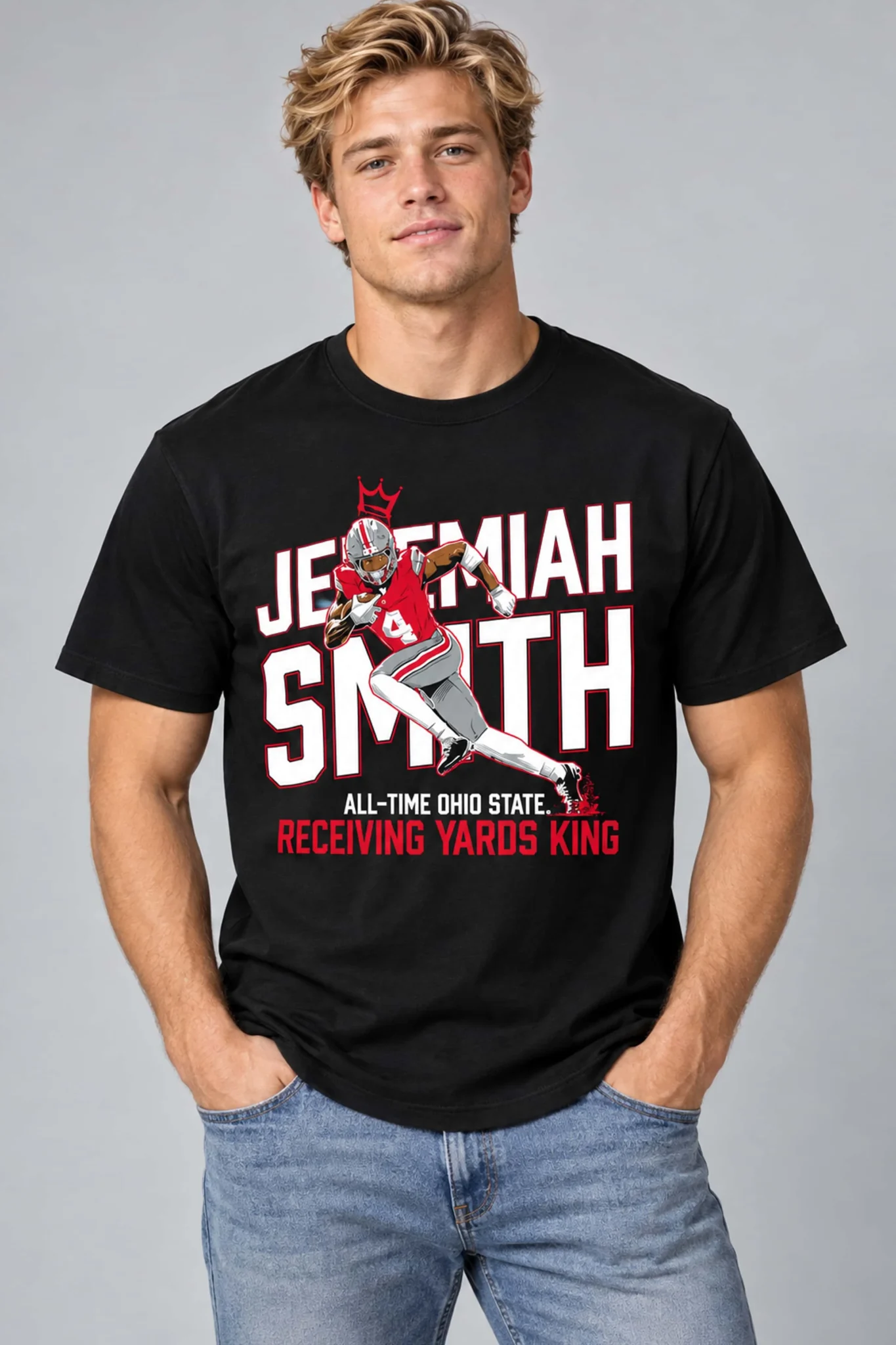 ohio state jeremiah smith receiving yards king shirt2