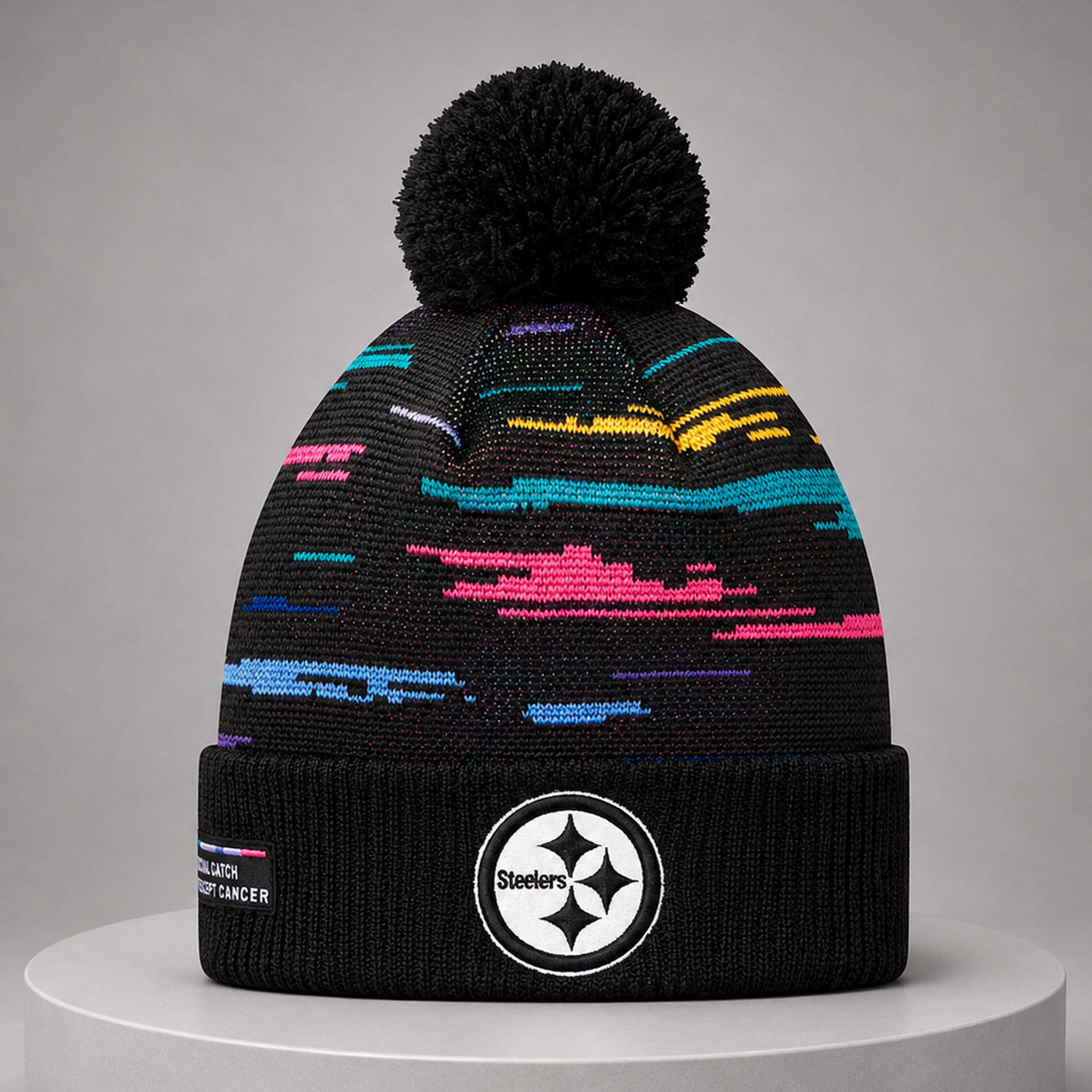 Pittsburgh Steelers 2026 Crucial Catch Cuffed Knit Hat - Teespromax