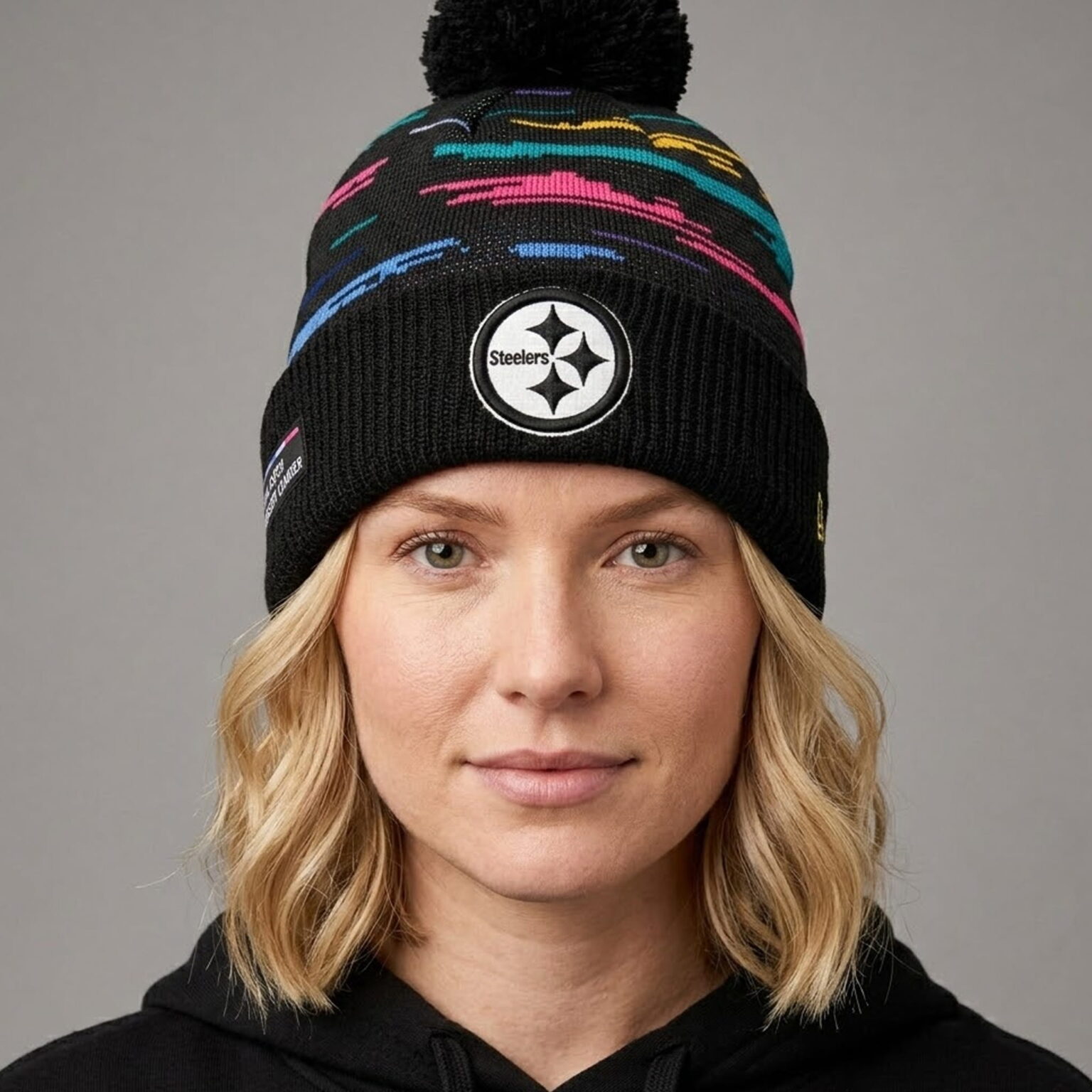 pittsburgh steelers 2026 crucial catch cuffed knit hat2 pittsburgh steelers 2026 crucial catch cuffed knit hat2