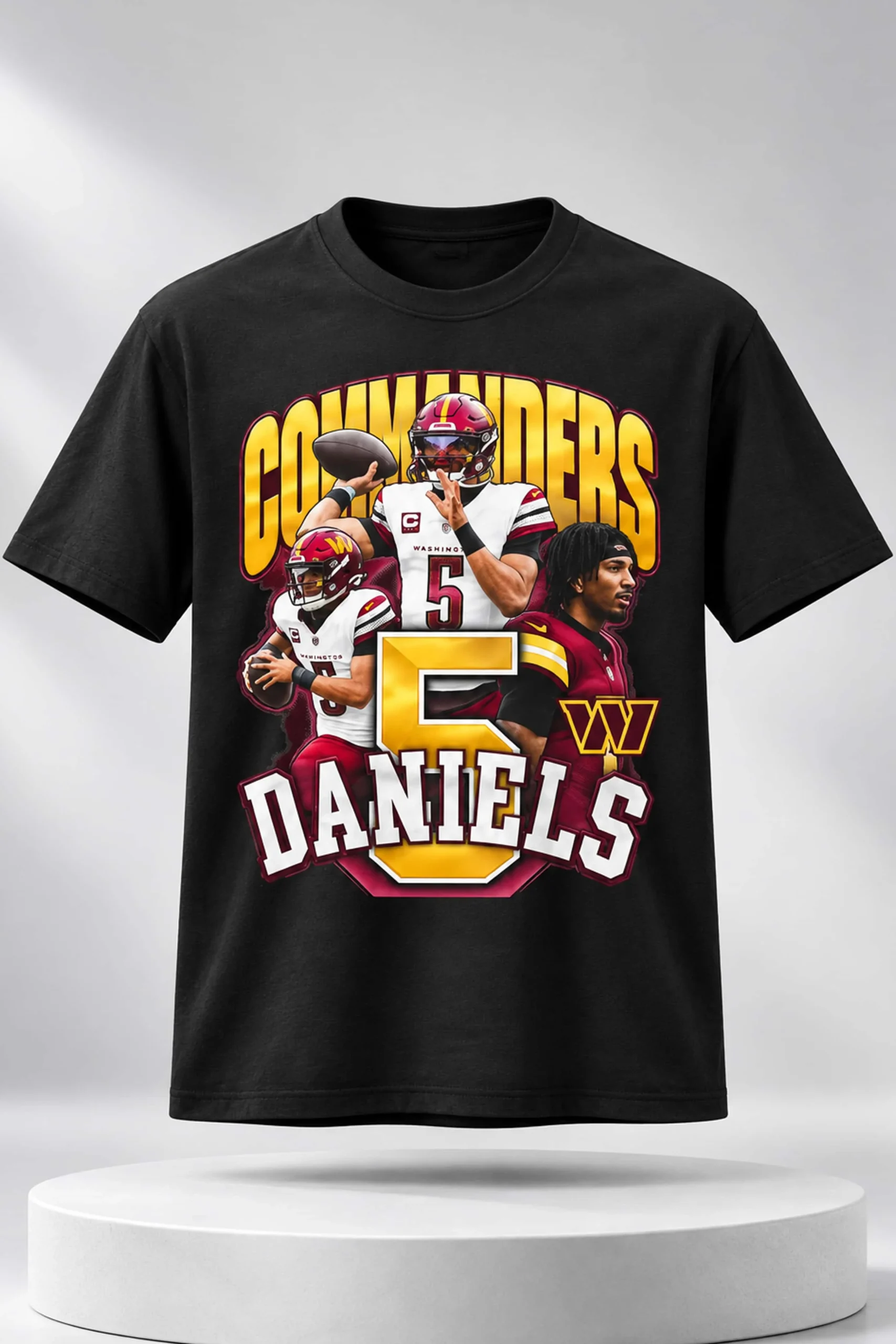Rachaad White Commanders Jayden Daniels Shirt 1 rachaad white commanders jayden daniels shirt