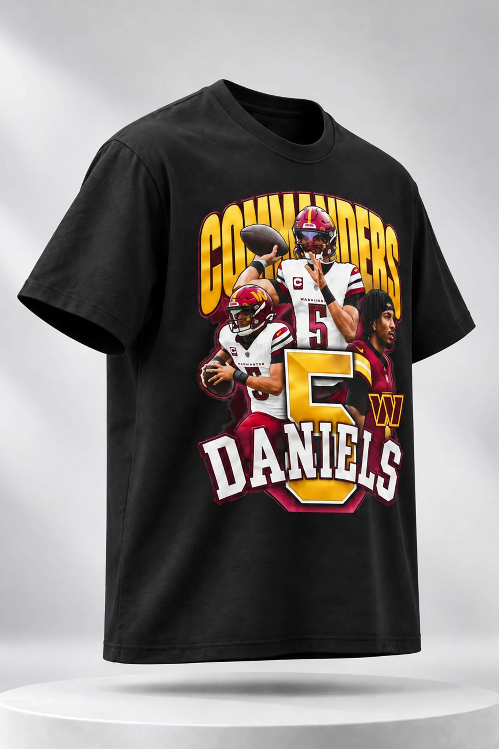 Rachaad White Commanders Jayden Daniels Shirt 2 rachaad white commanders jayden daniels shirt1
