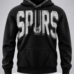 san antonio spurs 2026 por vida black hoodie