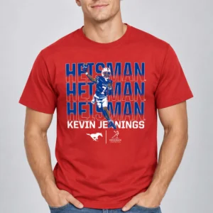 smu football kevin jennings heisman hopeful name pose shirt1